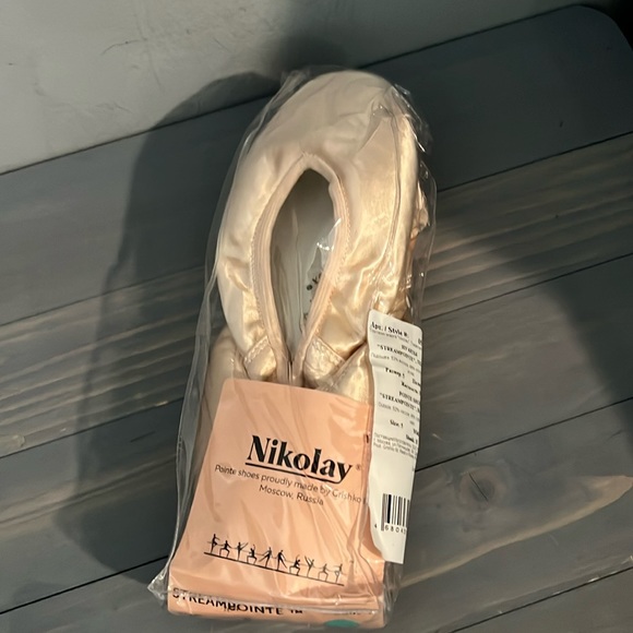 Nikolay Streampointe Pointe Shoes size 5 X H - Picture 5 of 5